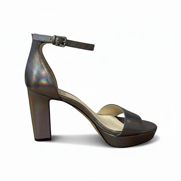 Vince Camuto pewter iridescent pewter Sathina shoes, size 6.5, NEW IN BOX! - Picture 4 of 4